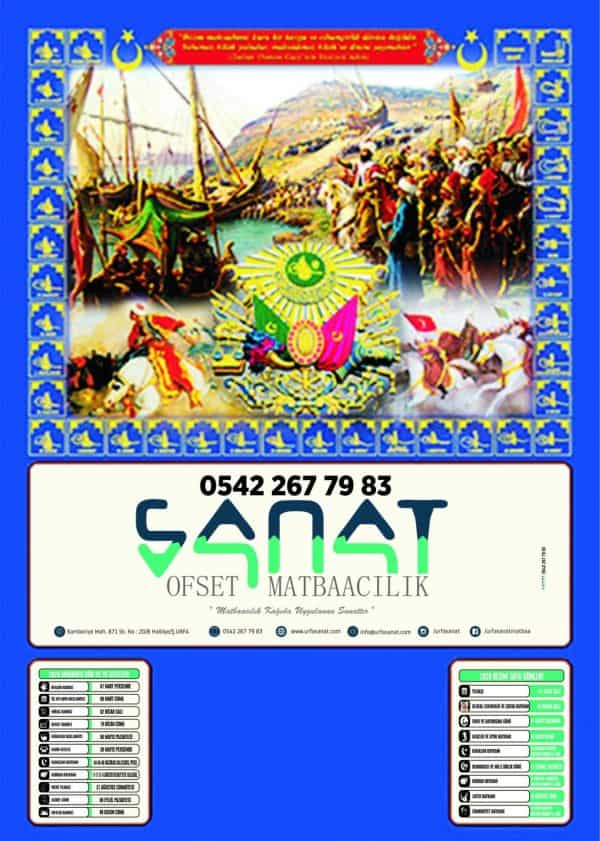 Urfa 2020 Blok Takvim - Görsel 11
