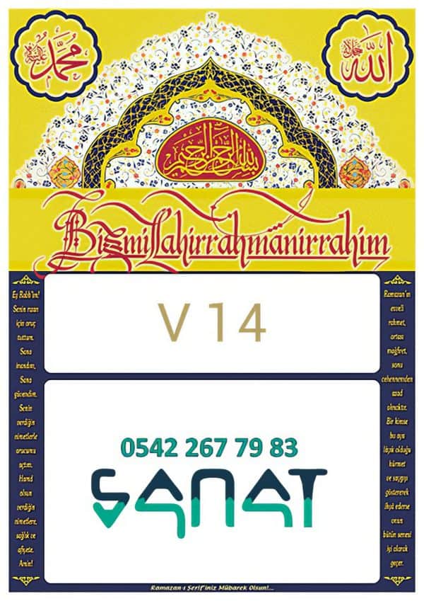 Urfa 2020 İmsakiye - Görsel 16