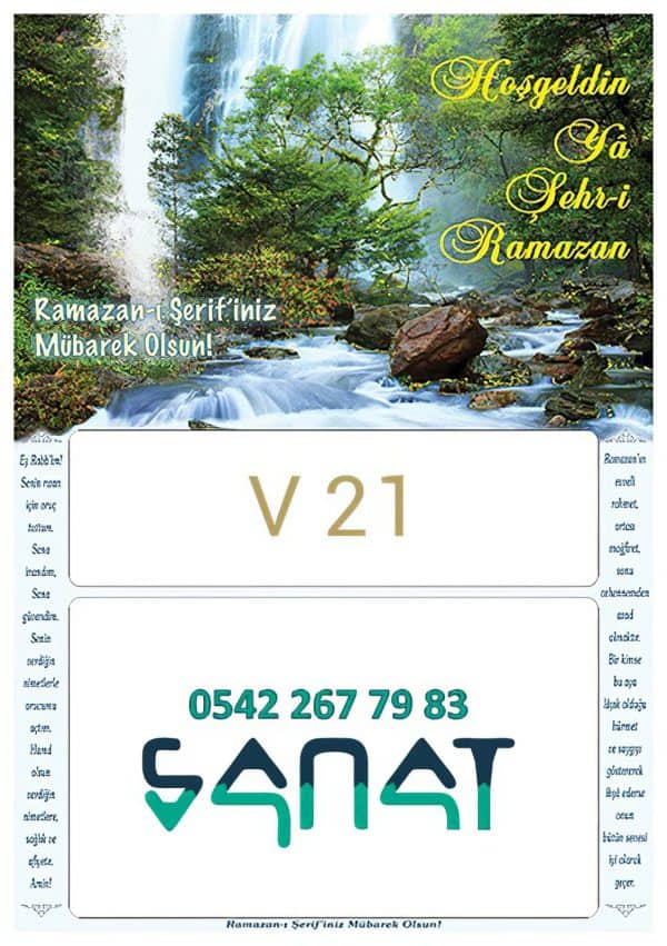 Urfa 2020 İmsakiye - Görsel 10